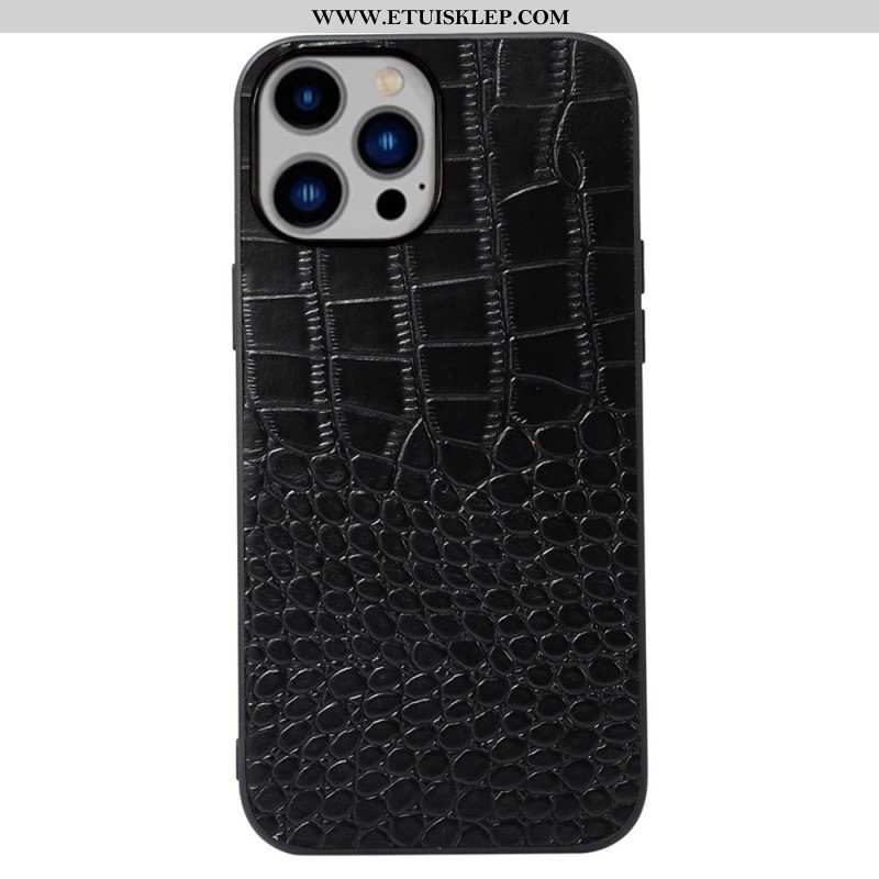 Etui do iPhone 14 Plus Oryginalna Skóra Krokodyla